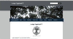 Desktop Screenshot of lodgeyggdrasill.com